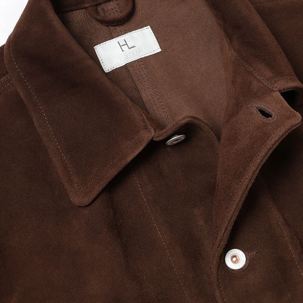 Lamb Suede Railroad Chore Jacket 26awmae