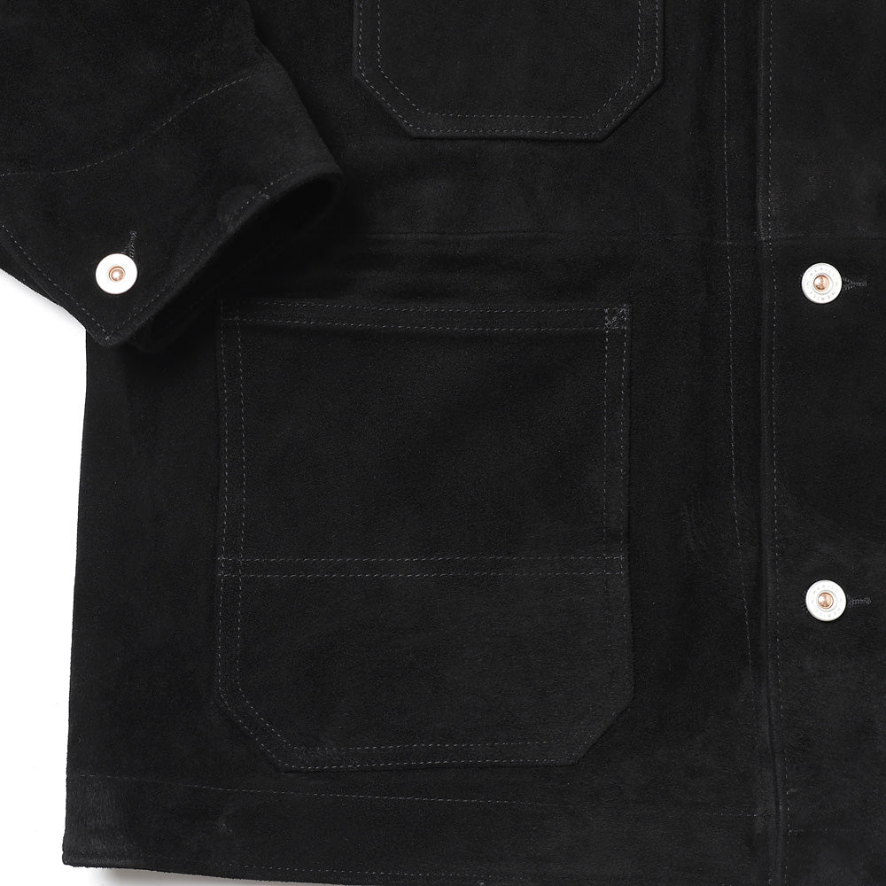 Lamb Suede Railroad Chore Jacket 26awmae