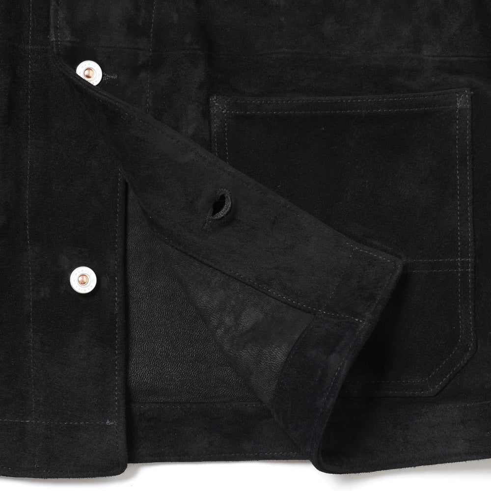 Lamb Suede Railroad Chore Jacket 26awmae