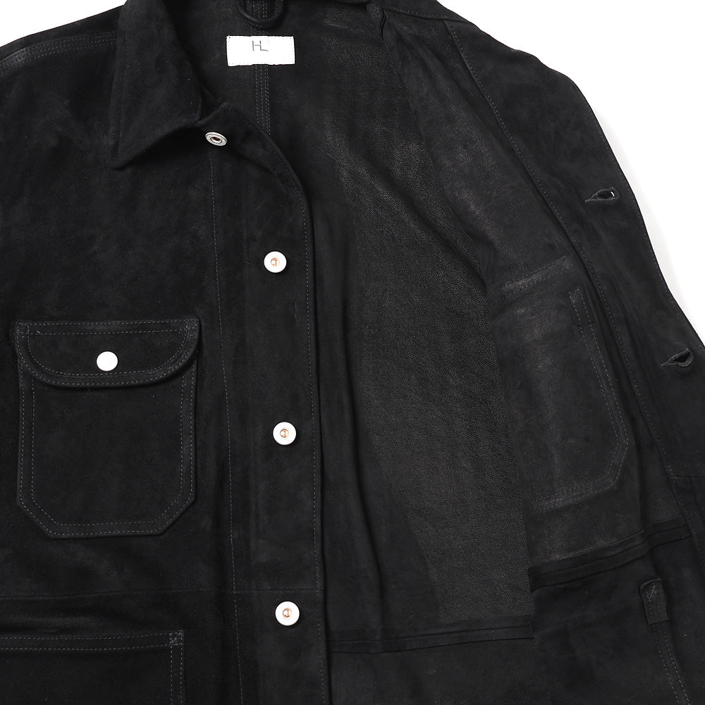 Lamb Suede Railroad Chore Jacket 26awmae
