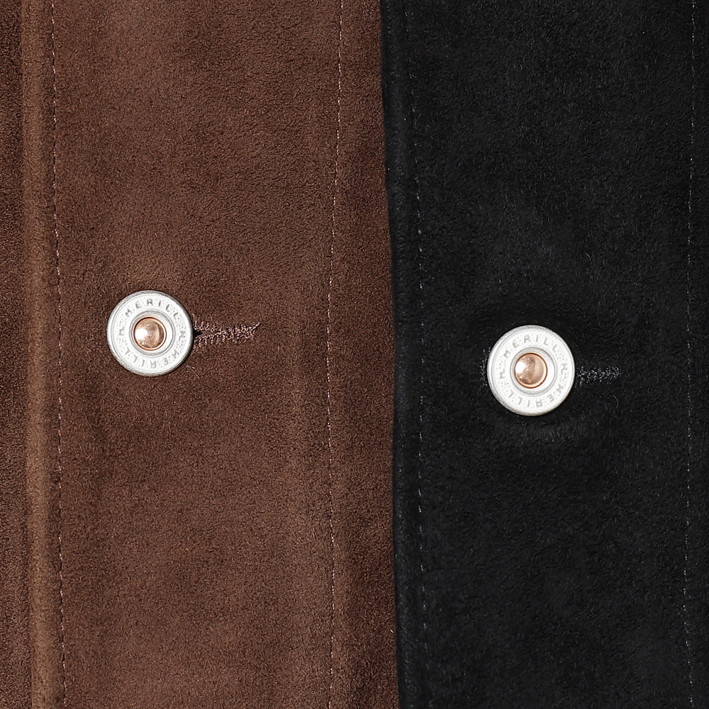 Lamb Suede Railroad Chore Jacket 26awmae