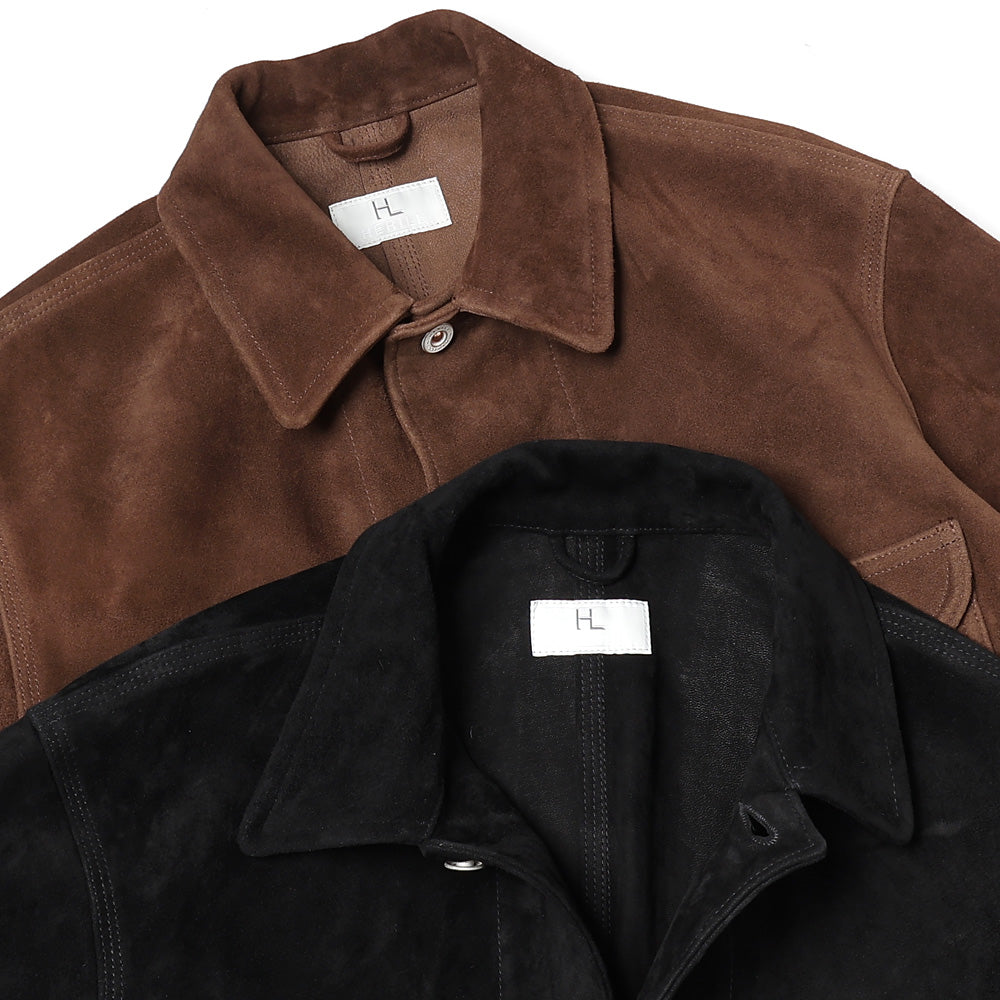 Lamb Suede Railroad Chore Jacket 26awmae