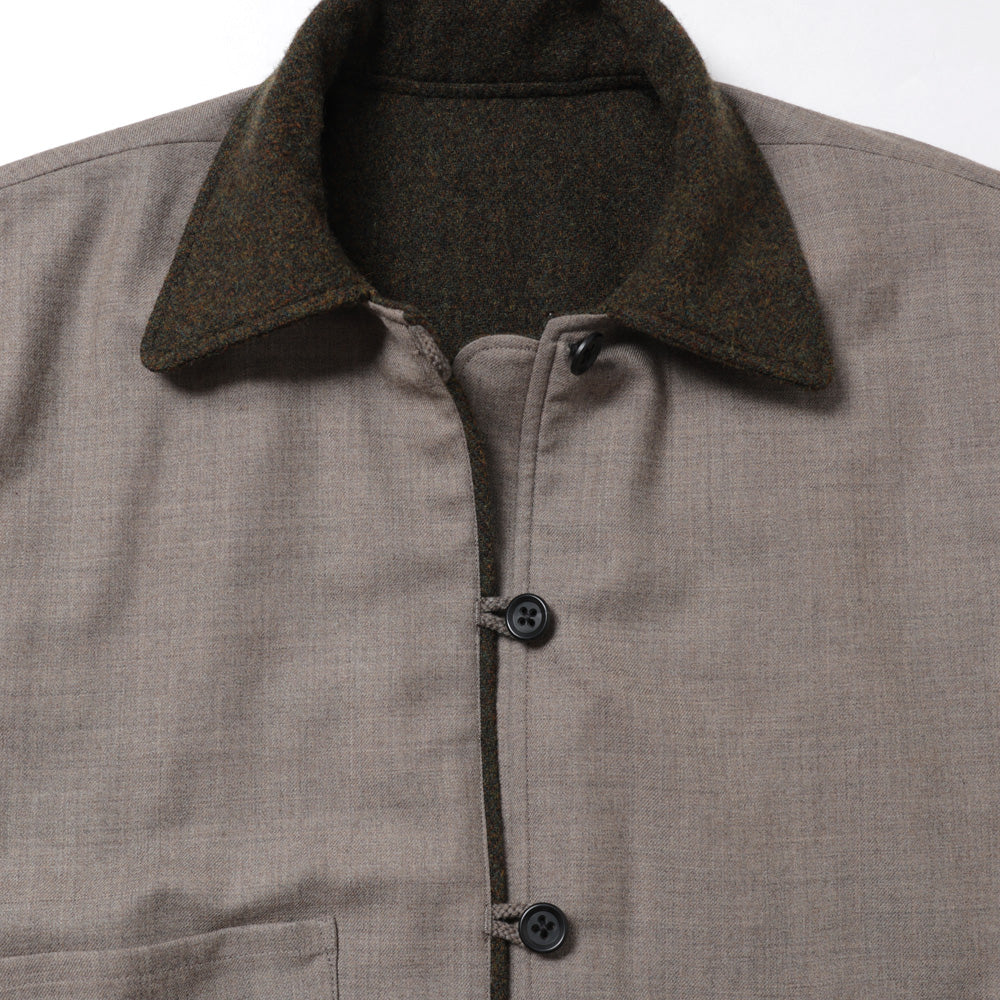 Herringbone Duffle Jacket 26awmae