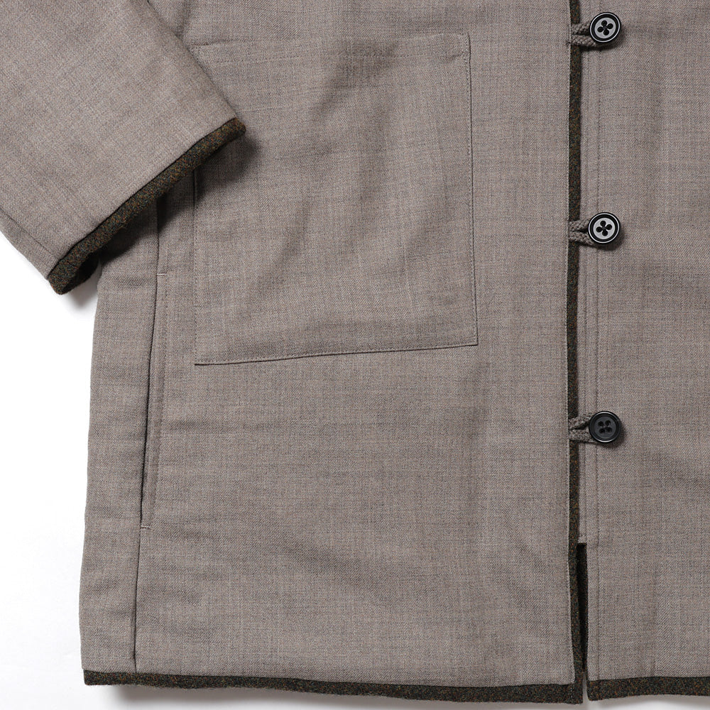Herringbone Duffle Jacket 26awmae