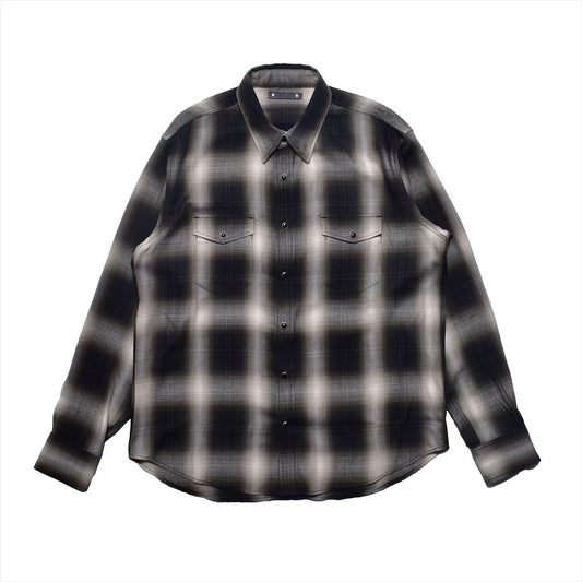 R.Plaid Western SH