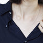 Tiny Solid Anchor Link Necklace