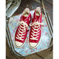 CANVAS ALL STAR J HI (CLASSIC RED) before 9/11