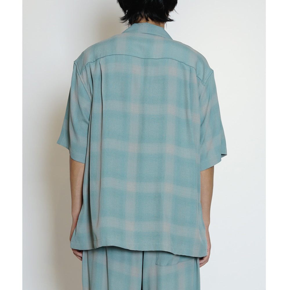OPEN COLLOR S/S SHIRTS