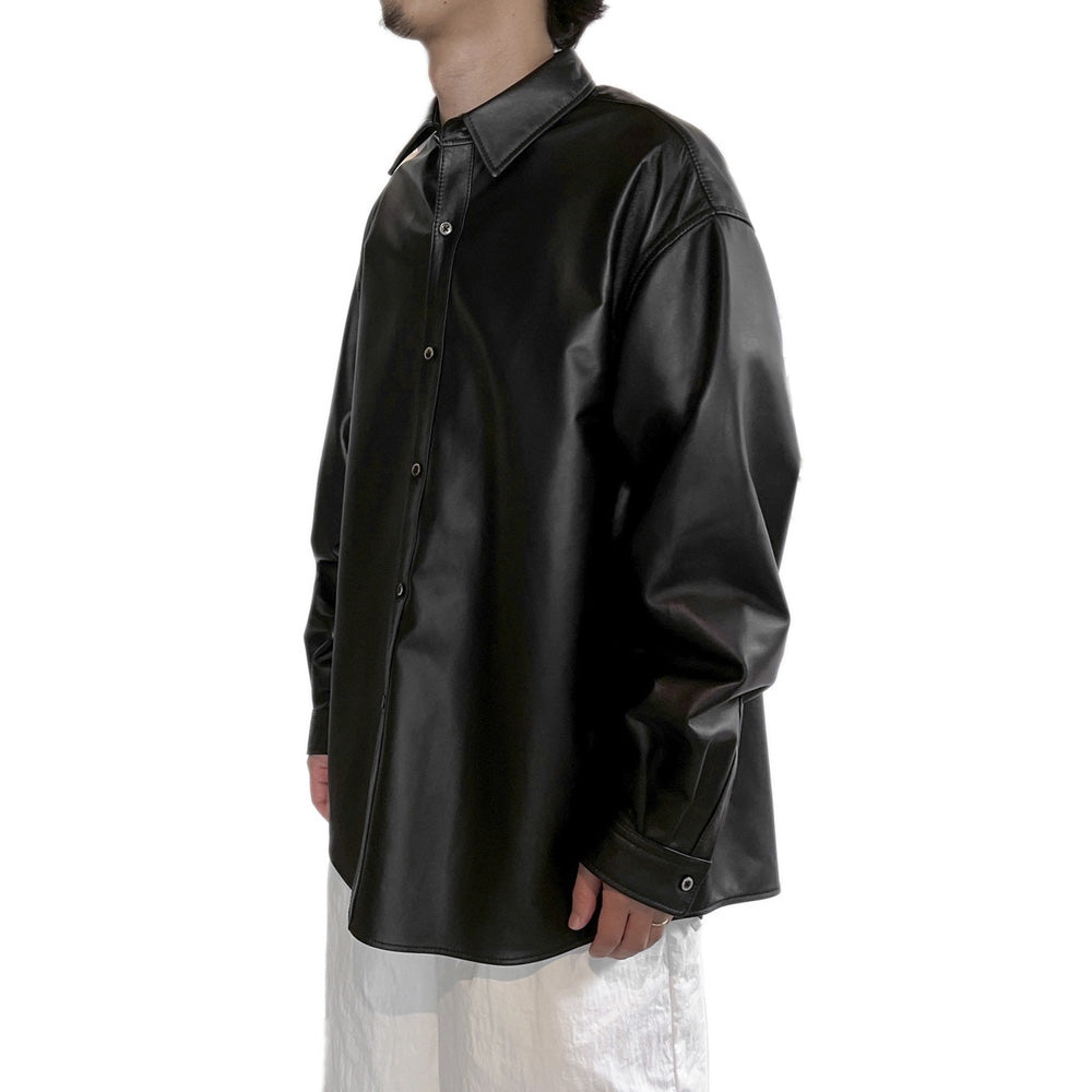 UNIVERSAL PRODUCTS (ユニバーサルプロダクツ) LEATHER SHIRTS JACKET