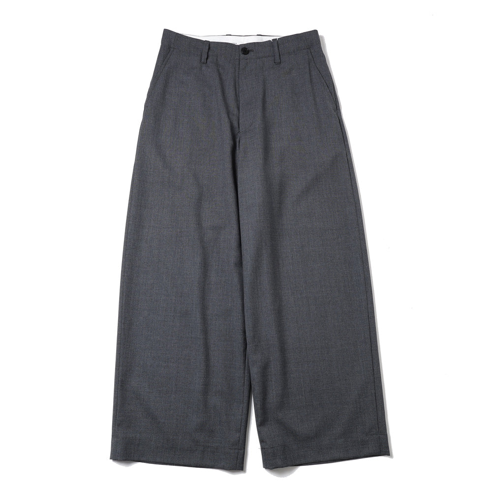 Summer Wool Wide Trousers 26ssmae