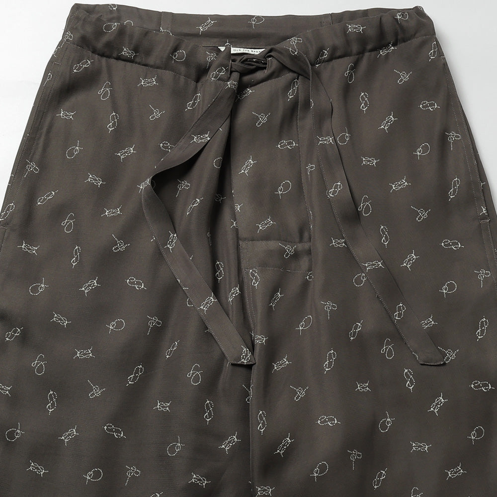 ORIGINAL PRINTED EASY TROUSER (ROPE KNOT)