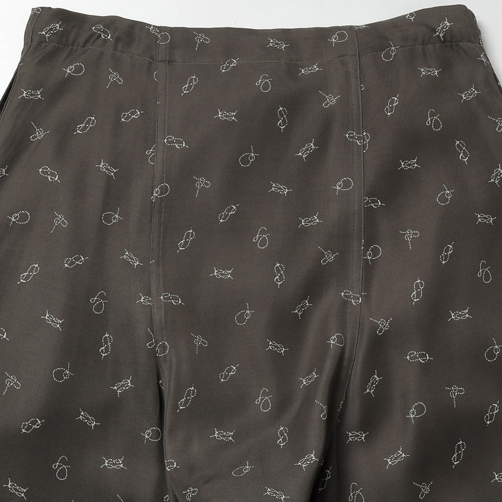 ORIGINAL PRINTED EASY TROUSER (ROPE KNOT)