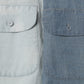 GATHERED WAIST MARLBORO SHIRTS (Short-sleeve)
