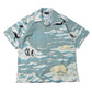 EDGD OPEN COLLAR TEXTILE SS SHIRT