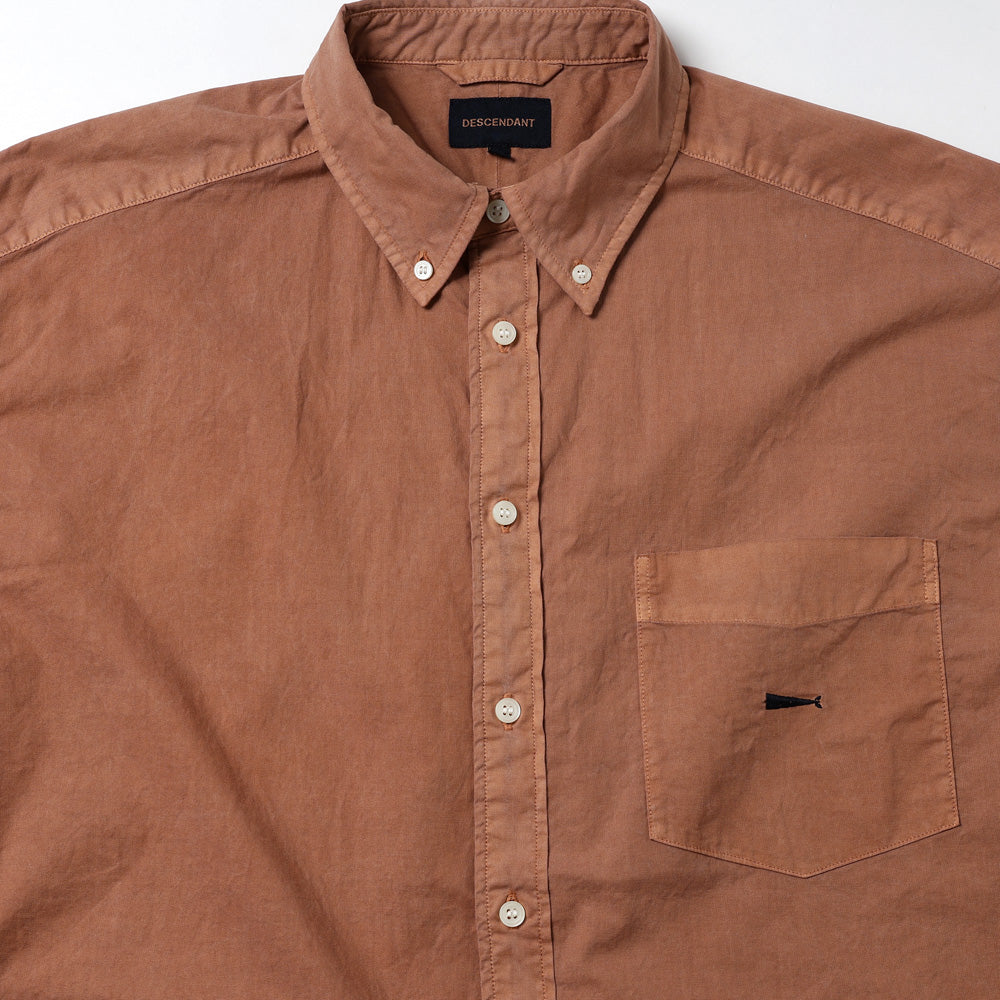 KENNEDY'S OXFORD SS SHIRT PIGMENT DYE 261WVDS-SHM07 (261WVDS-SHM07