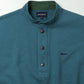 VOIL HENLEY NECK PIGMENT DYE