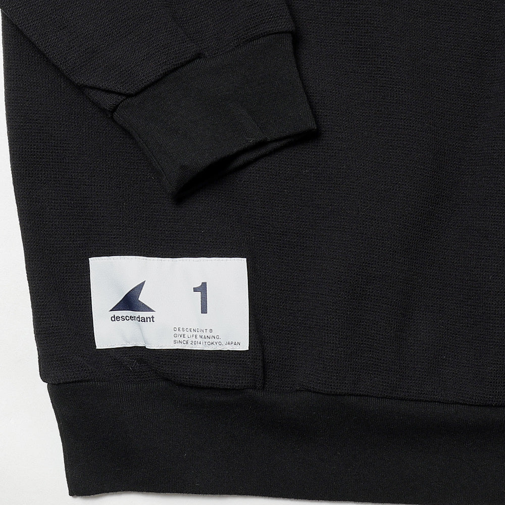 TORTOISE MOCK NECK LS