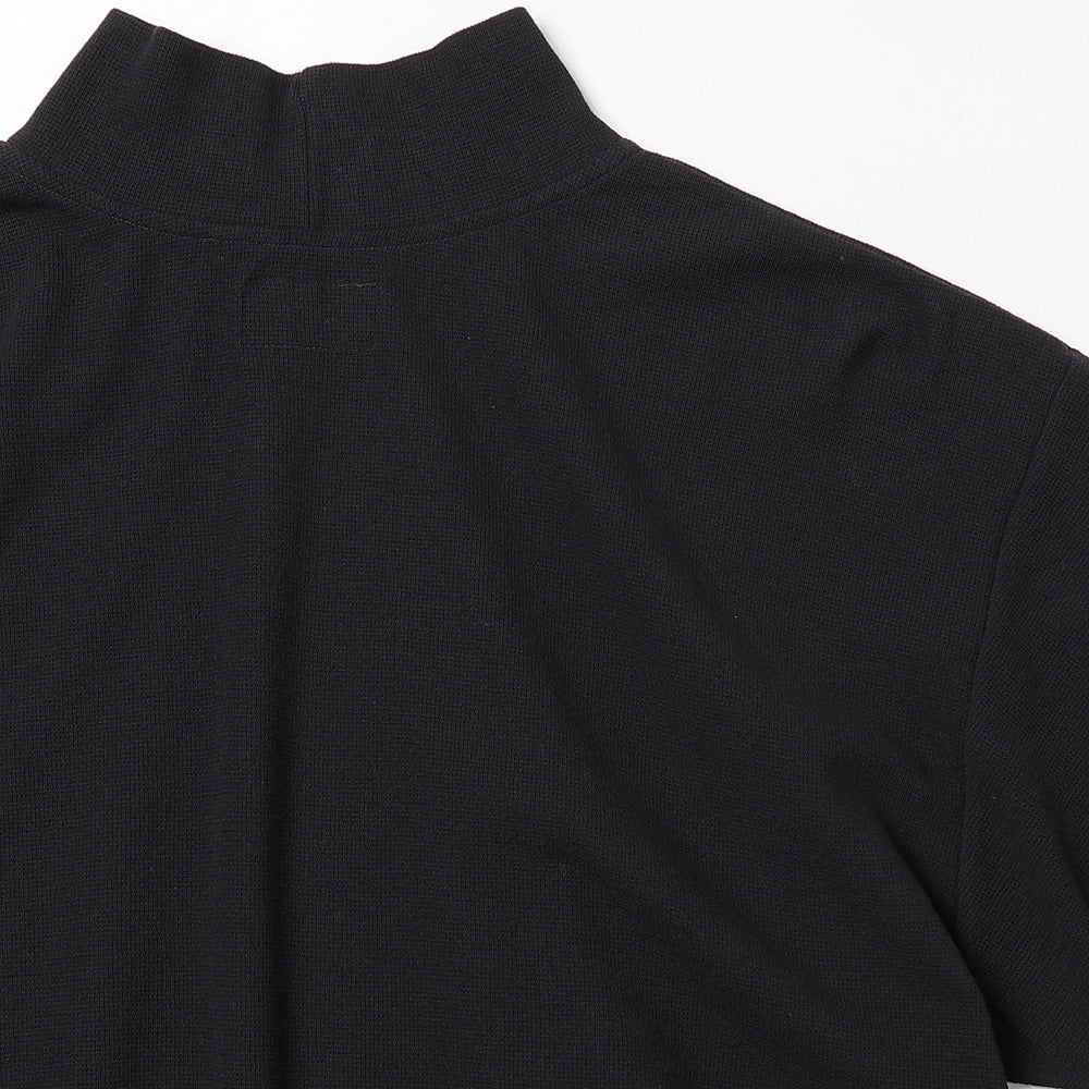 TORTOISE MOCK NECK LS