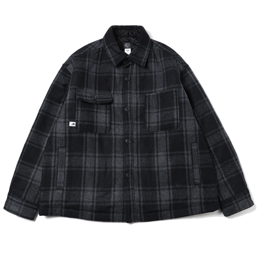CRA90 PLAID JACKET POST O'alls