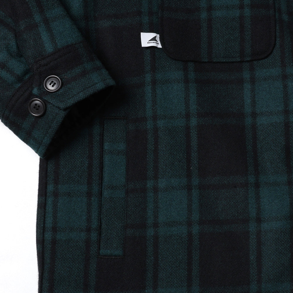 CRA90 PLAID JACKET POST O'alls