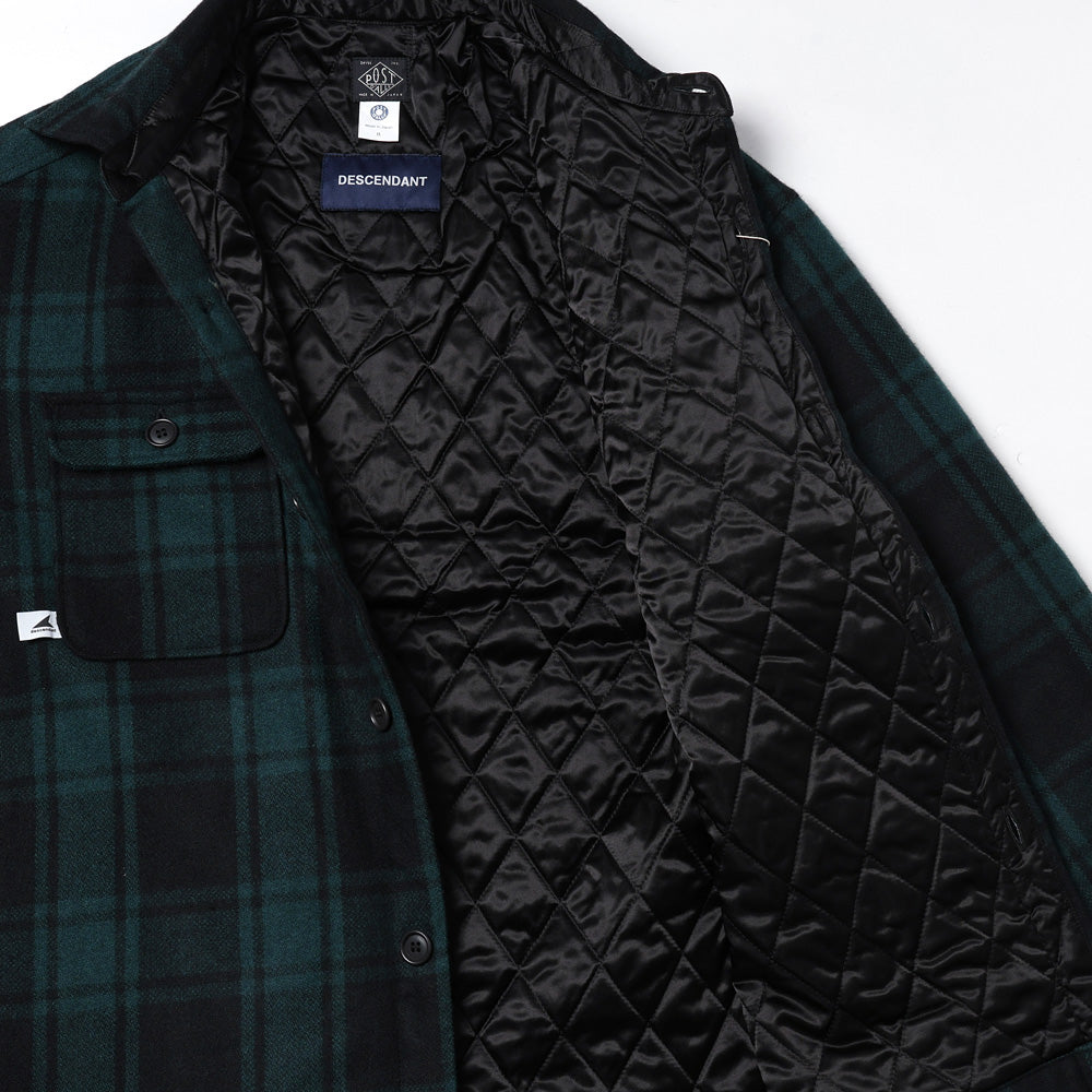 CRA90 PLAID JACKET POST O'alls