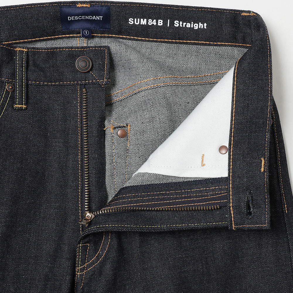 SUM84B DENIM TROUSERS STRAIGHT RIGID