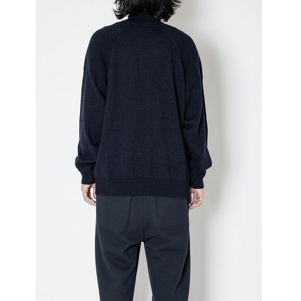 WOOL COTTON DRIVERS KNIT
