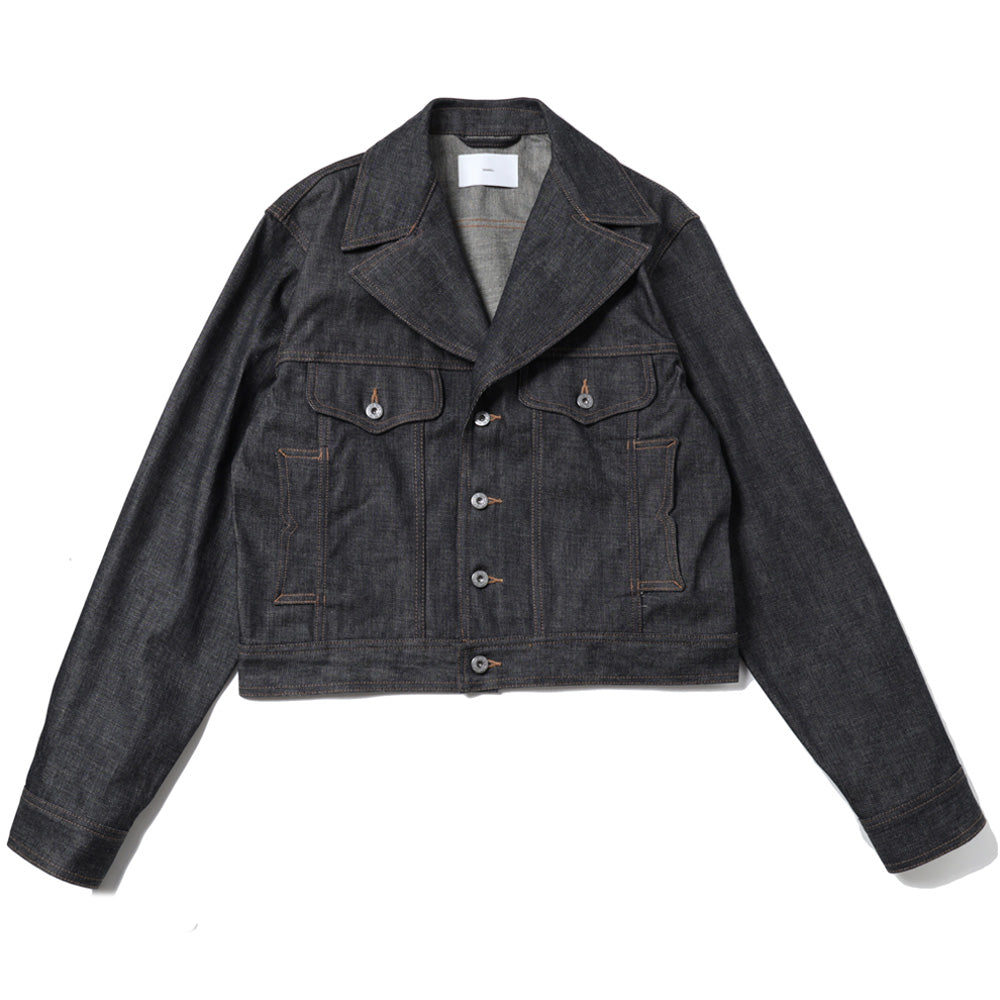 LAPEL DENIM JACKET