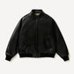 Leather Harrington Jacket