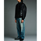 Leather Harrington Jacket