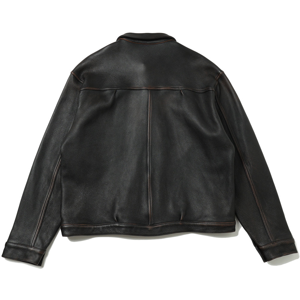 A.PRESSE (ア プレッセ) Vintage Leather 1st Type Jacket 26AAP-01-05