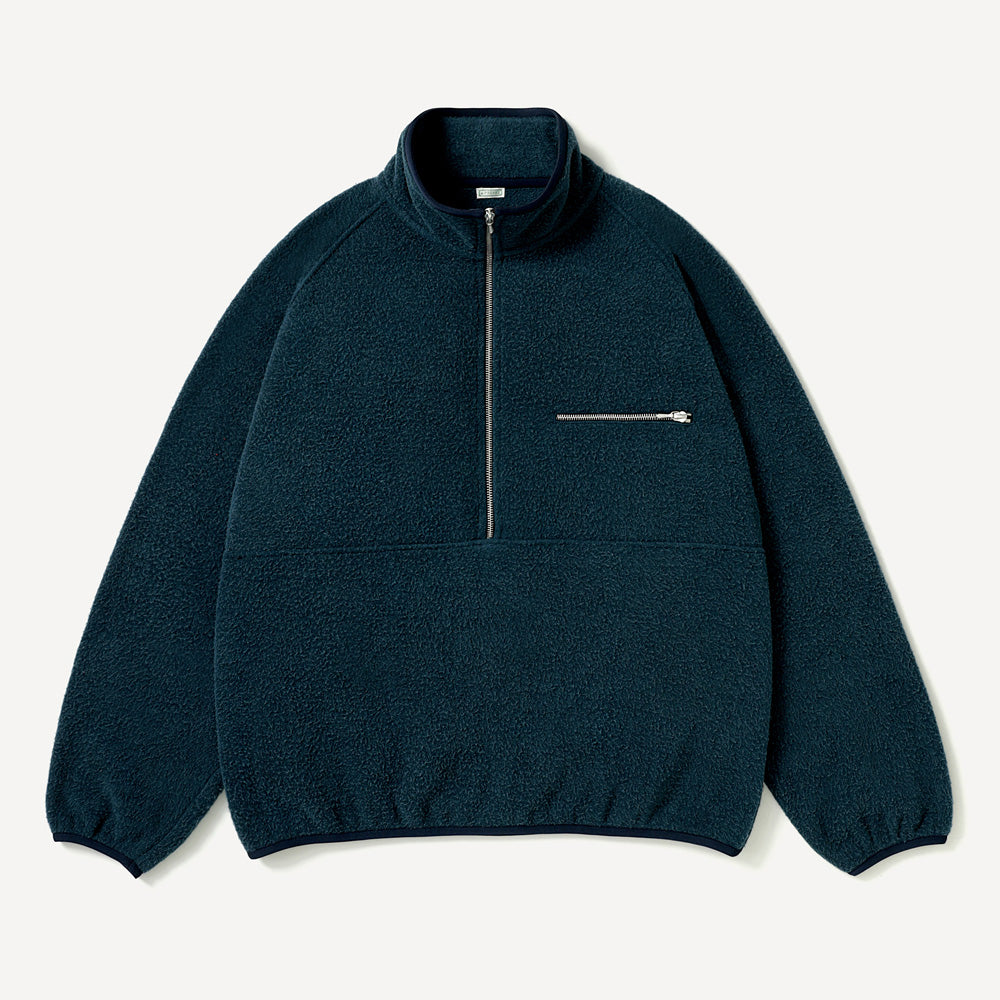 Vintage Silk Fleece Harf ZIP Jacket