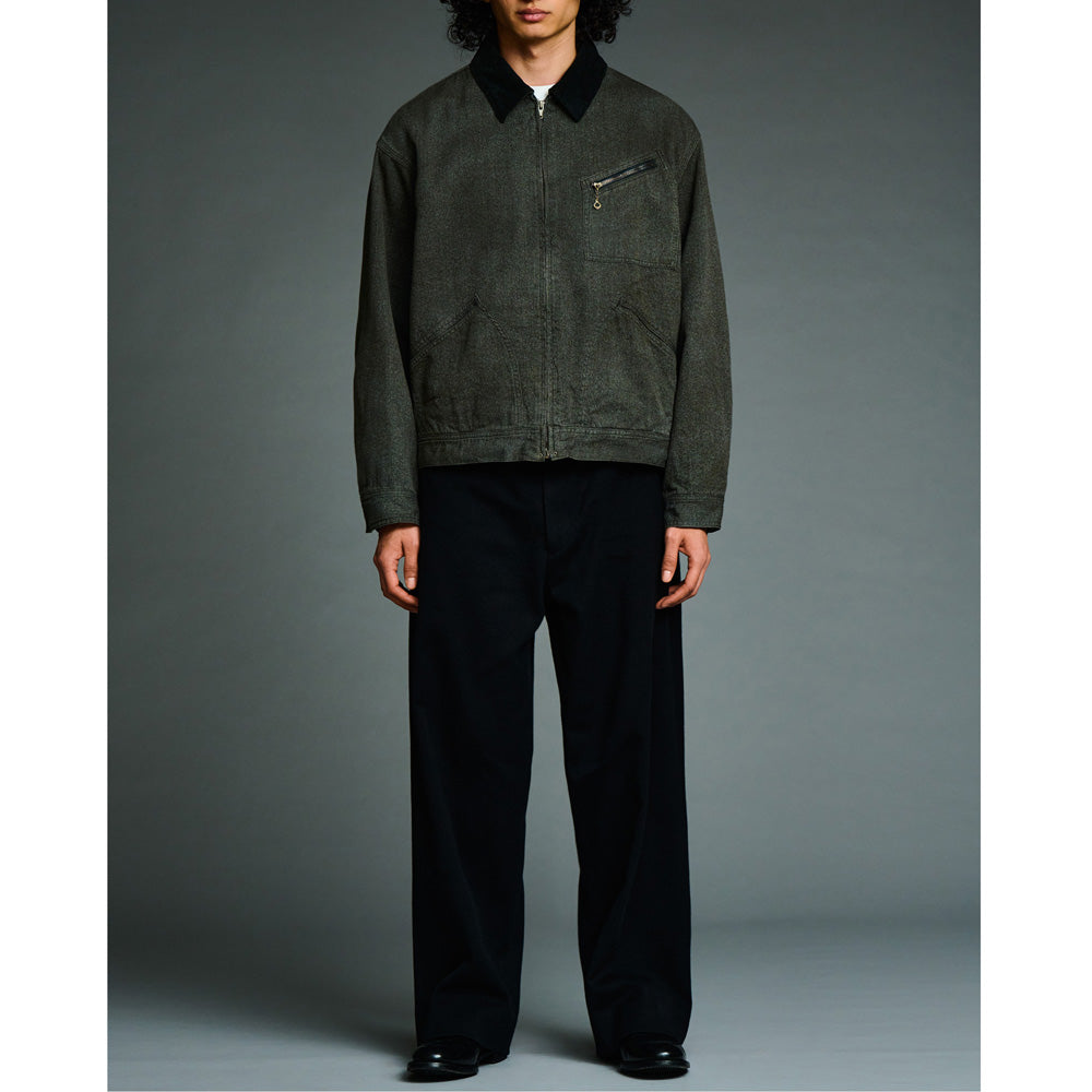 Vintage Black Chambray Work Jacket 8/22mae