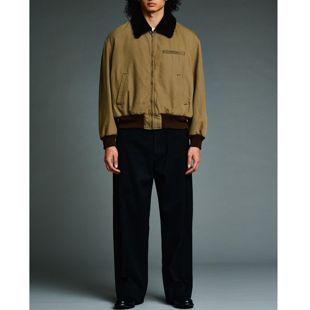 Vintage Washed Wool Flight Jacket 8/8