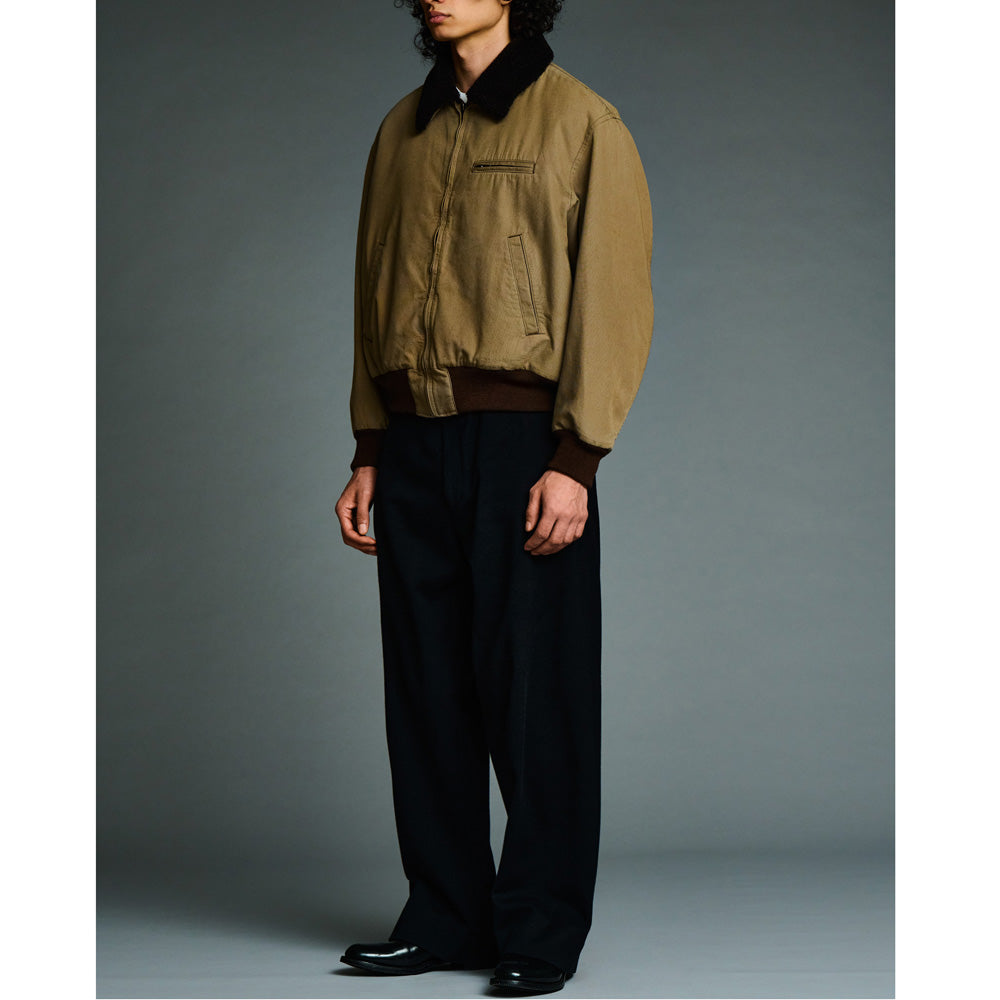 Vintage Washed Wool Flight Jacket 8/8