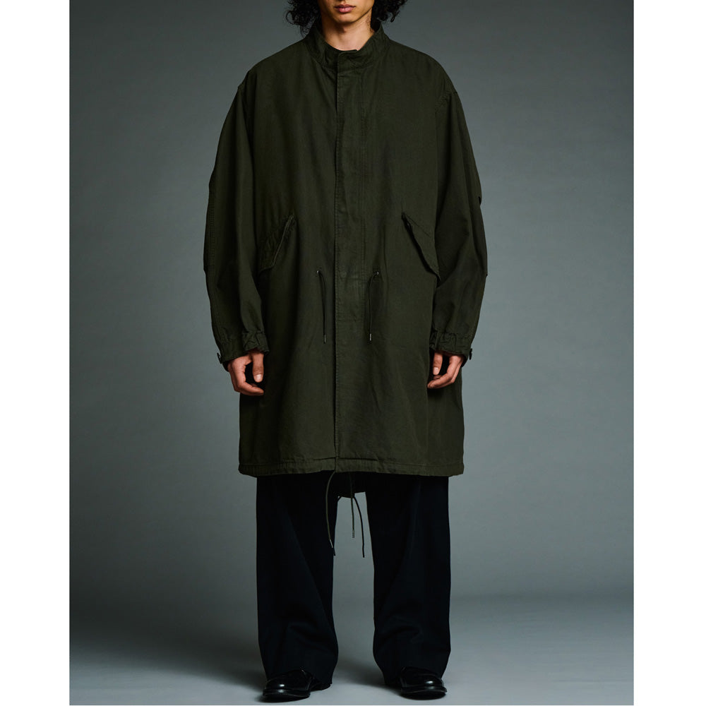 Vintage Washed Wool M-65 Field Parka 8/8 front