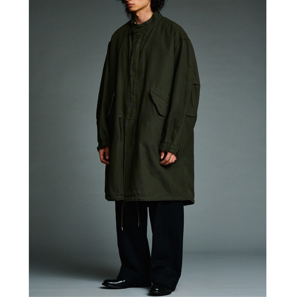 Vintage Washed Wool M-65 Field Parka 8/8 front