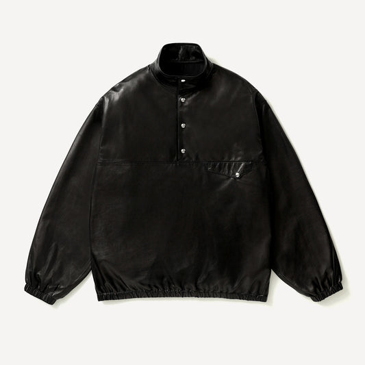Leather Pullover Snap Shirts