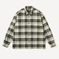Vintage Cotton Silk Nep Twill Check Shirts (GRAY) 8/22 pre-order