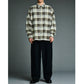 Vintage Cotton Silk Nep Twill Check Shirts (GRAY) 8/22 pre-order