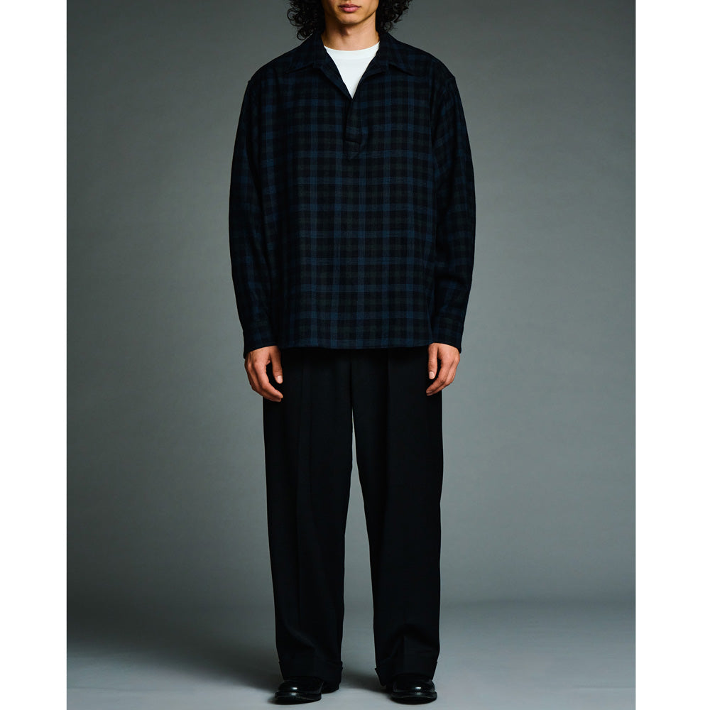 Wool Skipper Shirt(CHECK)