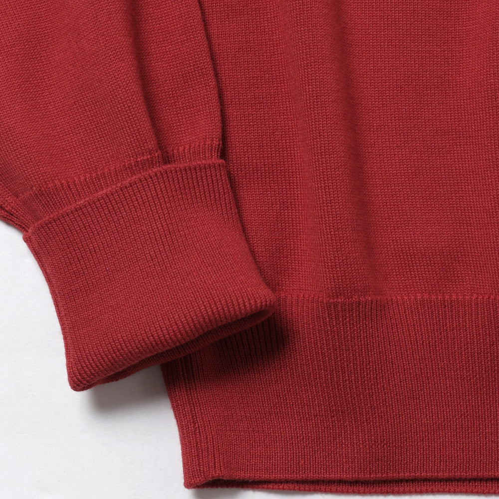 Wool Knit L/S Polo Shirts