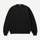 Wool Knit Henley Neck Sweater pre-ordered until August 22