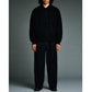 Brushed Cashmere Middle Gauge Polo Collar Sweater