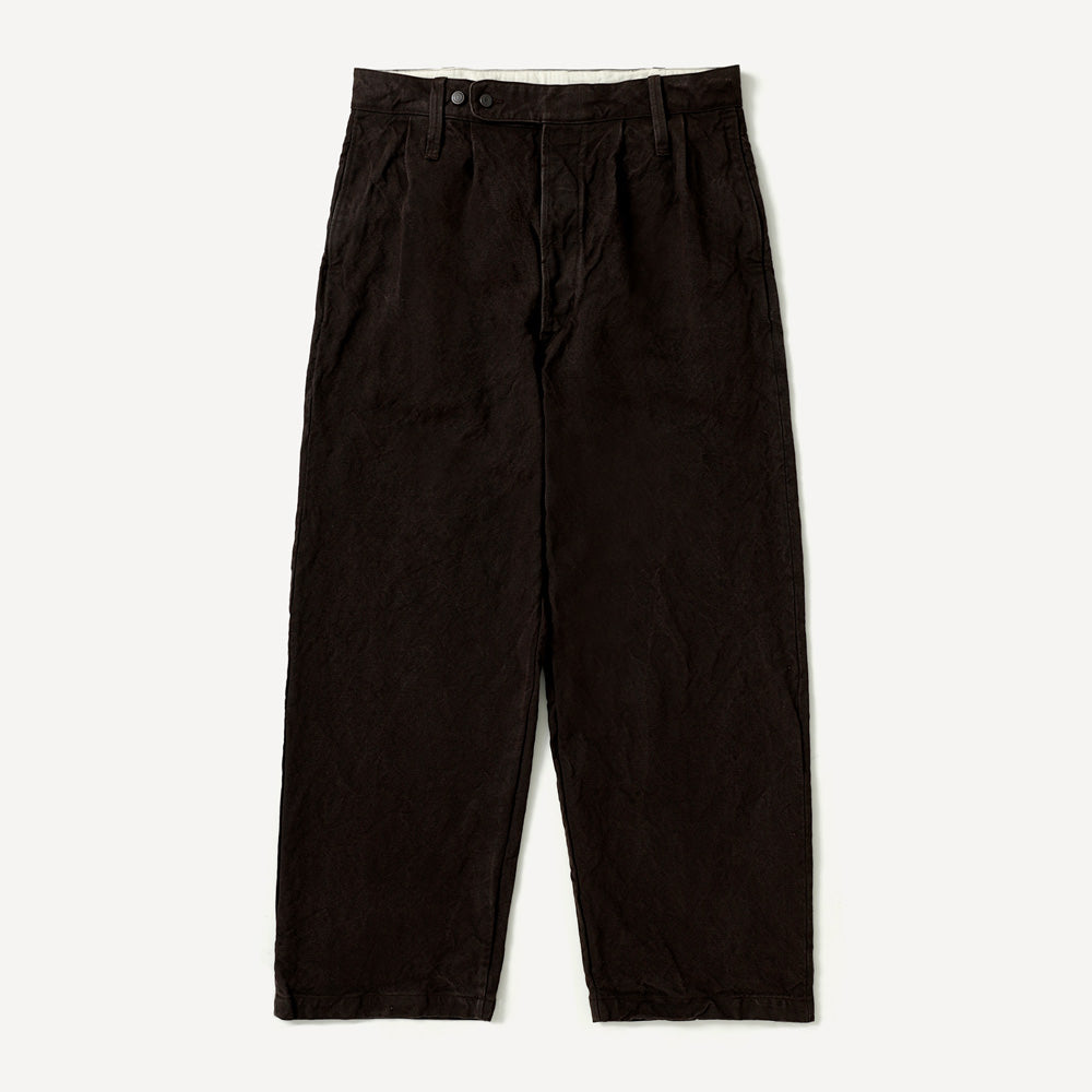 パンツ A.PRESSE 26SS WW2 Vintage Silk Trousers2 A.PRESSE (ア プレッセ) Vintage Silk Hemp WW2 British Army Trousers