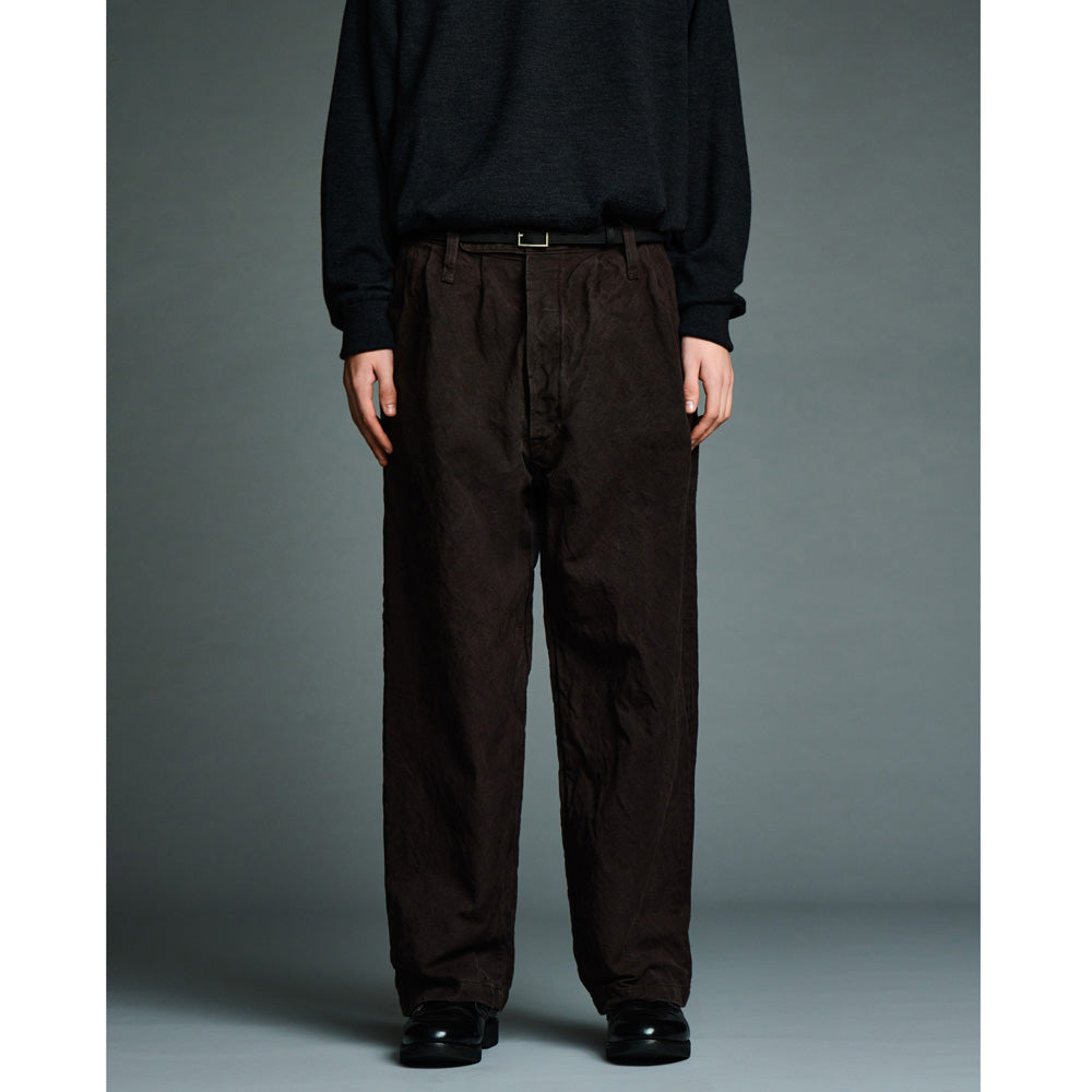 パンツ A.PRESSE 26SS WW2 Vintage Silk Trousers2 A.PRESSE (ア プレッセ) Vintage Silk Hemp WW2 British Army Trousers