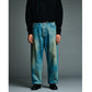 No.37 Washed Wide Denim Pants