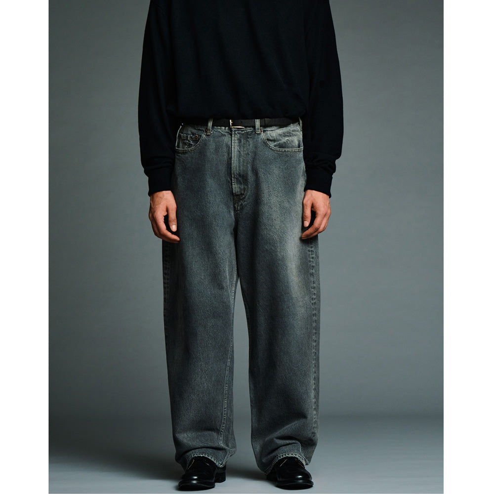 A.PRESSE Vintage Gray Denim Pants 26AAP-04-34 (26AAP-04-34) | A