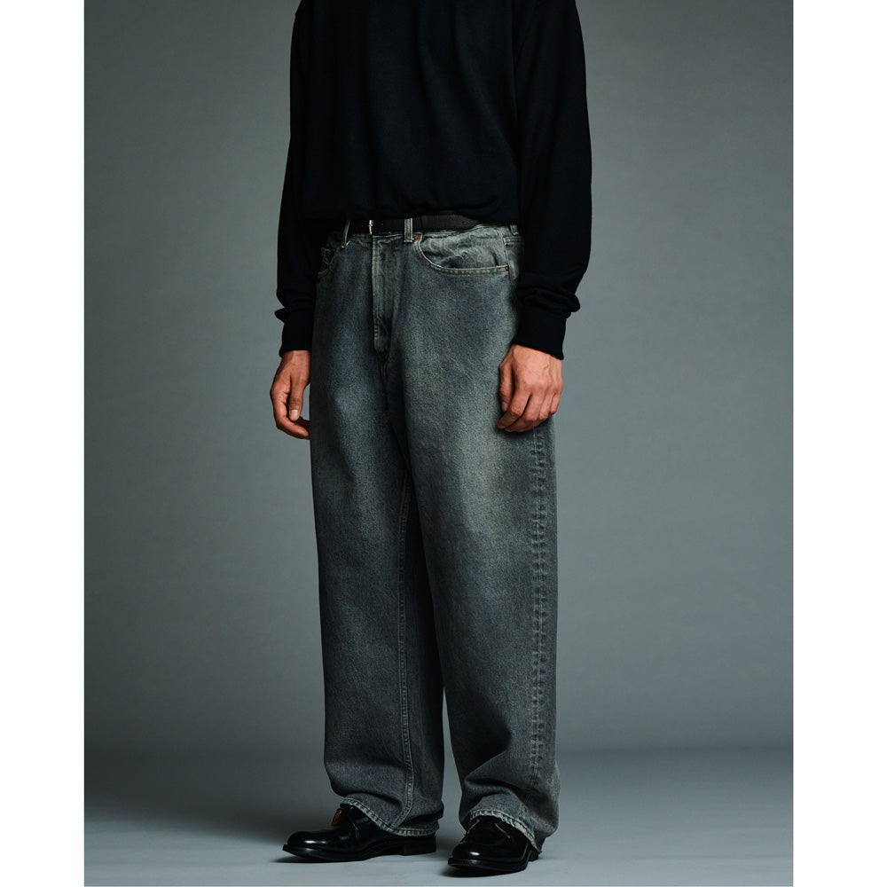 Vintage Gray Denim Pants