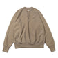 Vintage Half Zip Rib Collar Sweatshirt